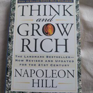 Think and Grow Rich - Napoleon Hill hardcover book